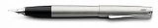 LAMY Studio Fountain Pen, Brushed Stainless Steel, Fine Nib (L65F)