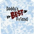 thumbnail image 4 of Inktastic Daddy's Best Friend Arrow and Plaid Letters Boys or Girls Toddler T-Shirt, 4 of 5