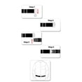 thumbnail image 2 of LULULION Shirt Belt Stays for Women Shirt Stay Holder Belt Alloy Black 1Set Formal Wear Sweat Resistant, 2 of 8