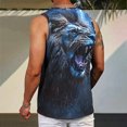 thumbnail image 4 of ZCFZJW Cute Animal Print Tank Tops for Men Big and Tall Regular Fit Casual Summer Sleeveless Graphic Tees Shirt Trendy Crew Neck Workout Tshirt Vest Multicolor#04 S, 4 of 7
