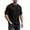 Black, variant on ZHOGXU Summer Slim Fit Knit Short Sleeve O Neck Men's T Shirts With Solid Color And Loose Athletic Style Comfortable Everyday Wear