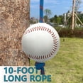 thumbnail image 5 of Baseball Swing Hitting Trainer Pro - Adjustable Pendulum Ball System with Secure Locking Anchor | Improve Batting Accuracy & Power| Dual-Mode Tee + Front Toss Drills for Youth/Adults, 5 of 6