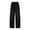 Black, variant on Jeans Pants for Women Drawstring Elastic Waisted Wide Leg Denim Pants Pull on Lightweight Baggy Cropped Jeans