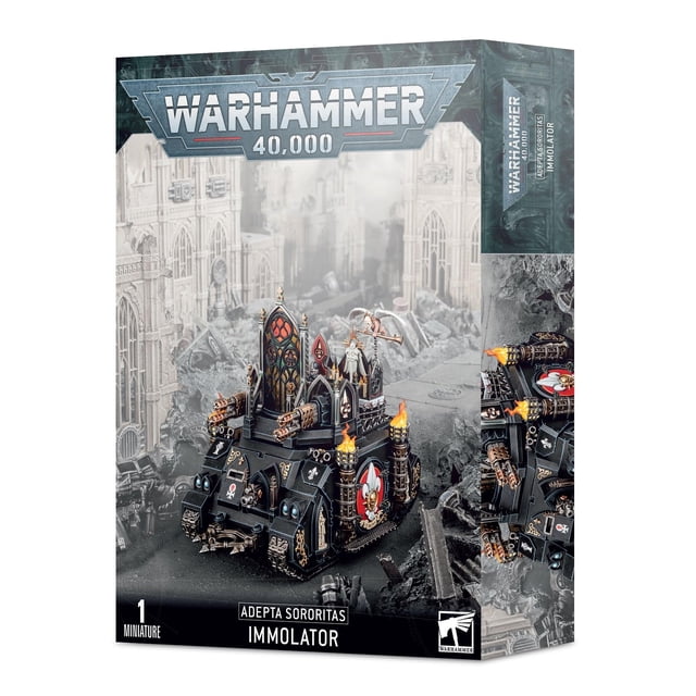 Tanque de combate Warhammer 40k Adepta Sororitas Immolator