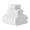 Blanc, variante sur Lot de 3 Serviettes de Bain en Microfibre – Grandes Serviettes de Douche Absorbantes, à Séchage Rapide et Résistantes au Boulochage – Essentiels de Salle de Bain Moelleux et Durables