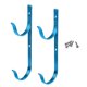 thumbnail image 2 of Perchas para de piscina Colgadores para de piscina Ganchos para telescópicos de piscina de soportes de aluminio para telescópicos, 2 of 8