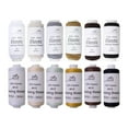 thumbnail image 1 of KLKCMS 12 Pieces Multi Color Thread Set Crafting Thread for Knitting Hand Stitching Earth Tone, 1 of 9