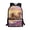 Running Horses Purple Flower Field, variant on Uourmeti Cartoon Capybara & Floral Heart Pattern Casual Daypack, Non Fade School Bag 17 Inch Lightweight Backpack for Travel Work