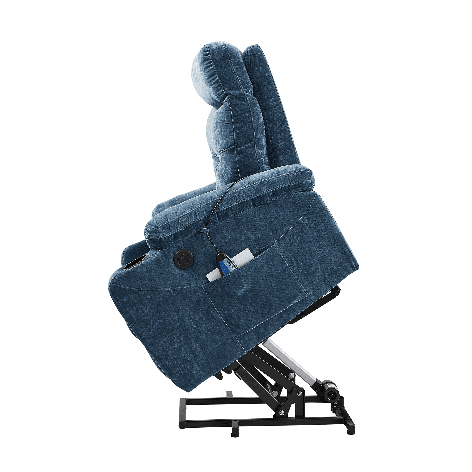 MAYEERTY Power Lift Recliner Chair,Electric Sofa Home Living Room Chairs,Blue