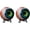 2pcs, variant on Hyper-Realistic Monster Eye Decor, Gothic Eyeball Ornament, Fake Eyeball Ornament, Dark Fantasy Artwork, Unique Gothic Gift for Horror Fans