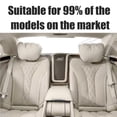 thumbnail image 2 of serony Car Neck Pillow Suede Headrest Cushion Pillows Home Office Heatrests Automobile Upgrading Modification Parts Accs Type1, 2 of 6