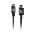 thumbnail image 2 of AT&T 6-Foot USB C to Lightning Cable - Black, 2 of 3