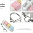 thumbnail image 2 of Miangastore Porte-Clés Clavier Multicolore pour Jouer en Matériau PC Finition Soignée 1.5 Pouces, 2 of 8