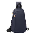 thumbnail image 1 of TIEVOSA Men Bag Fashion One Shoulder Convenient Chest Bag Outdoor Casual Small Backpack, 1 of 2