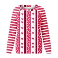 thumbnail image 4 of VALMASS Women's Valentine's Days Graphic Sweatshirts Long Sleeve Pullover Tops Fashion Cute Print Crewneck Sweatshirts (S, Red-A), 4 of 4
