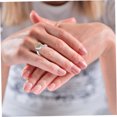 thumbnail image 4 of AURARMLET Huile Essentielle Bague Réglable en Acier Inoxydable pour Usage Quotidien, 4 of 8
