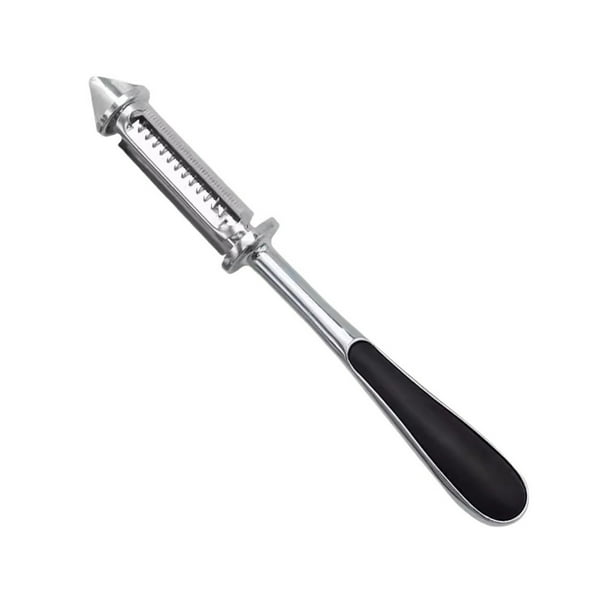 Pisexur Batería de cocina Pelador multifuncional de acero inoxidable 5 en 1 para verduras y frutas. para la cocina del hogar