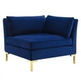 thumbnail image 5 of Modway Ardent Performance Velvet Loveseat in Navy, 5 of 8