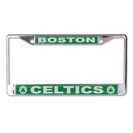 WinCraft Boston Celtics Primary Logo S/L Metal License Plate Frame WinCraft Boston Celtics Primary Logo S/L Metal License Plate Frame