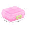 thumbnail image 1 of Pill Box, Weekly Pill Organizer 7 Day Pill Box With 7 Grids Portable Medicine Tablet Box Organizer, Used As Jewelry Box And Candy Box, 1 of 8