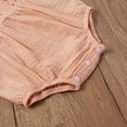 thumbnail image 5 of AMERTEER Bébé Fille 2 Pièces Ensemble Sans Manches Coton Lin Bandeau, 5 of 5