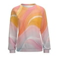thumbnail image 7 of Colorful Marble Pattern Mom Sweatshirt For Women Long Sleeve Pullover, 7 of 7