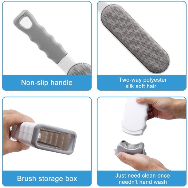 Cepillo para quitar el pelo de mascotas para perros y gatos, cepillo mágico reutilizable para quitar el pelo de mascotas, cepillo mágico para limpiar el pelo de perros y gatos (sofá, ropa, coche, cama) XianweiShao 8390612073724