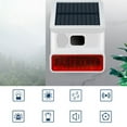 thumbnail image 3 of Beisidaer 1Pcs 433Mhz Solar Outdoor Waterproof Alarm With Human Infrared Sensor Alarm, 3 of 4