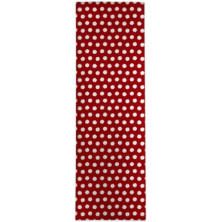 

Big Polka Dots Red Kitchen Mat by Kavka Designs