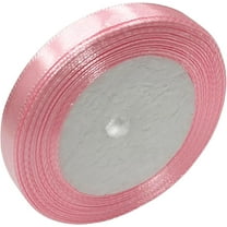 Haobase Satin Ribbon, 10mm × 22m Double Sided Polyester Gift Wrapping Ribbon for Crafting Xmas Valentine Bouquets DIY Sewing Project Cake Wedding Party Decoration