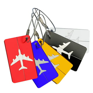  Alyvisun 5pcs Luggage Tags for Suitcases, Metal