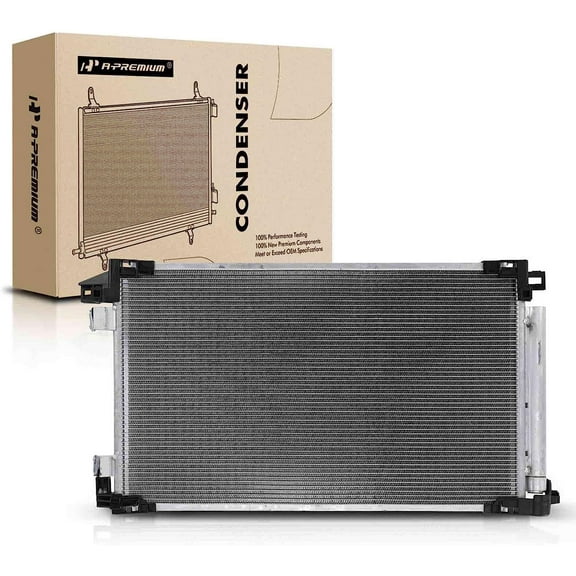 A-Premium Air Conditioning A/C Condenser Compatible with Toyota C-HR CHR 2018-2021, L4 2.0L, Replace# 30081, 88450F4010