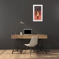 thumbnail image 3 of Manek, Sabira 11x18 White Modern Wood Framed Museum Art Print Titled - Afric figura II, 3 of 4