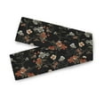 thumbnail image 7 of Yayeee Table Runner 70 inches Long Home Kitchen Dinning Party Decoration, Black Flowers, 7 of 7