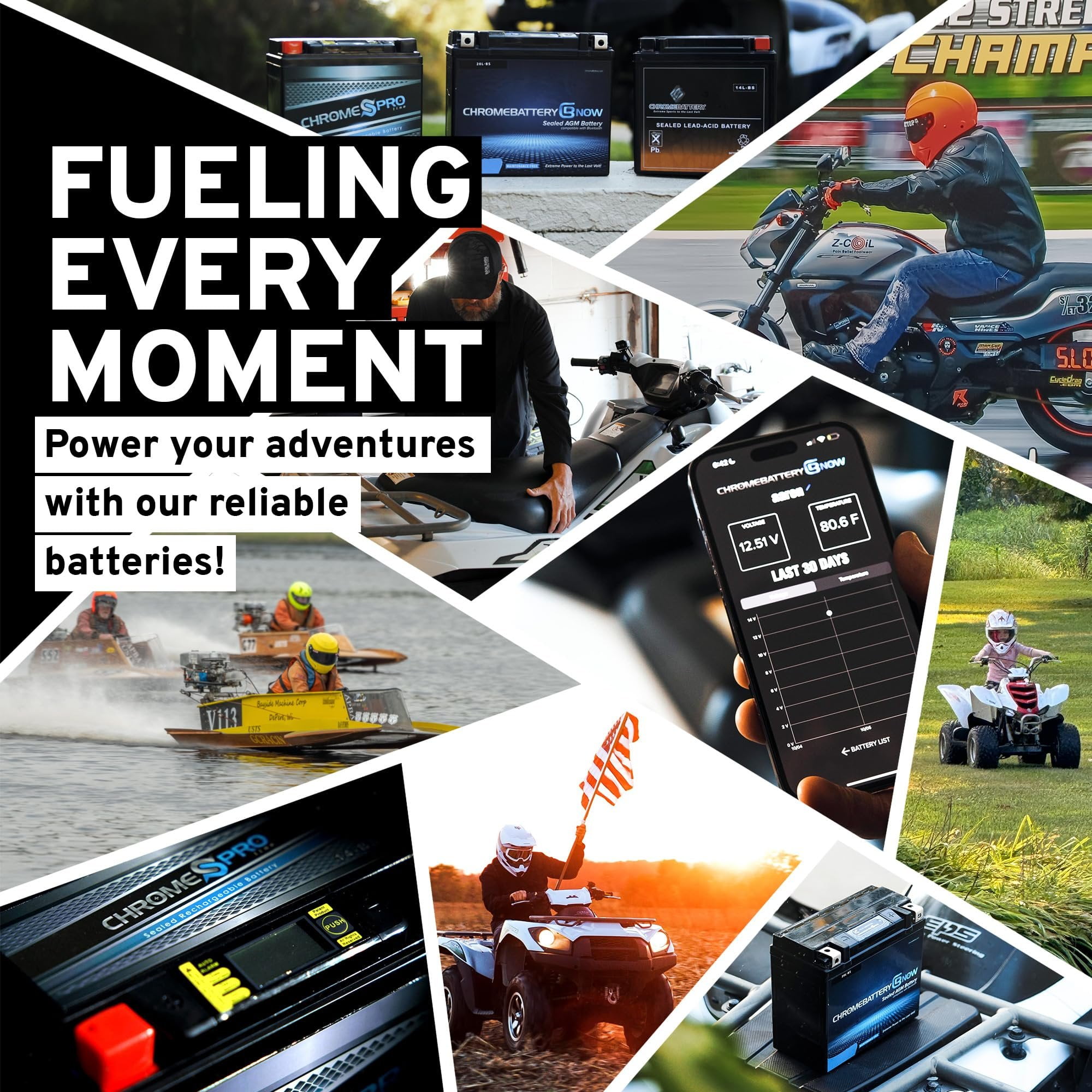 YTZ7S High Performance Power Sports Battery