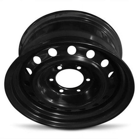 For 2005-2024 Toyota Tacoma 16 Inch Painted Black Rim - OE Direct Replacement - Road Ready Car Wheel