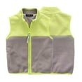 thumbnail image 2 of LYMAYTER Boys Girls Warm Vest for Kids Toddler Solid Color Tank Boys Sleeveless Cardigan Jacket for 1-12 Years, 2 of 7