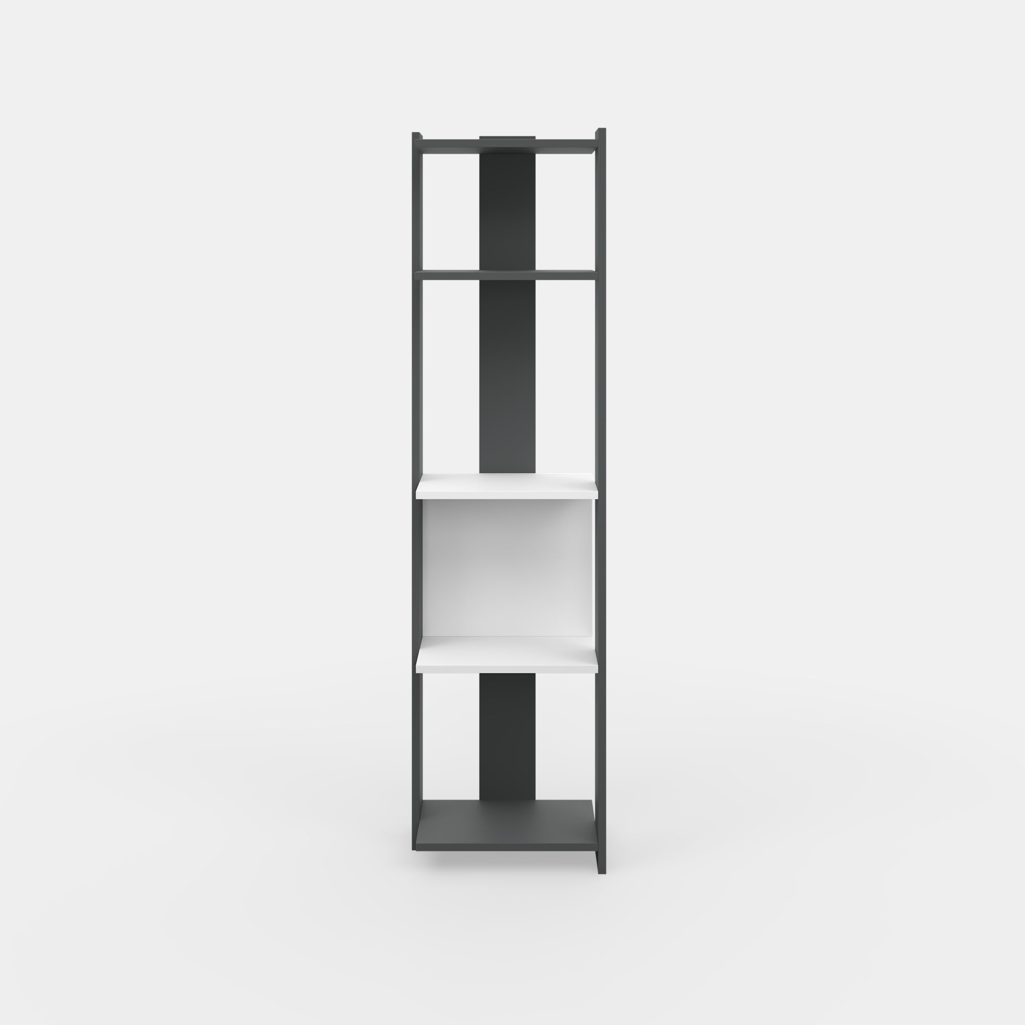 Ada Home Decor Abis Narrow Modern Bookcase