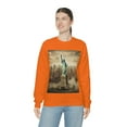 thumbnail image 6 of Statue of Liberty Urban Wanderlust Unisex Heavy Blend Crewneck Sweatshirt, 6 of 9