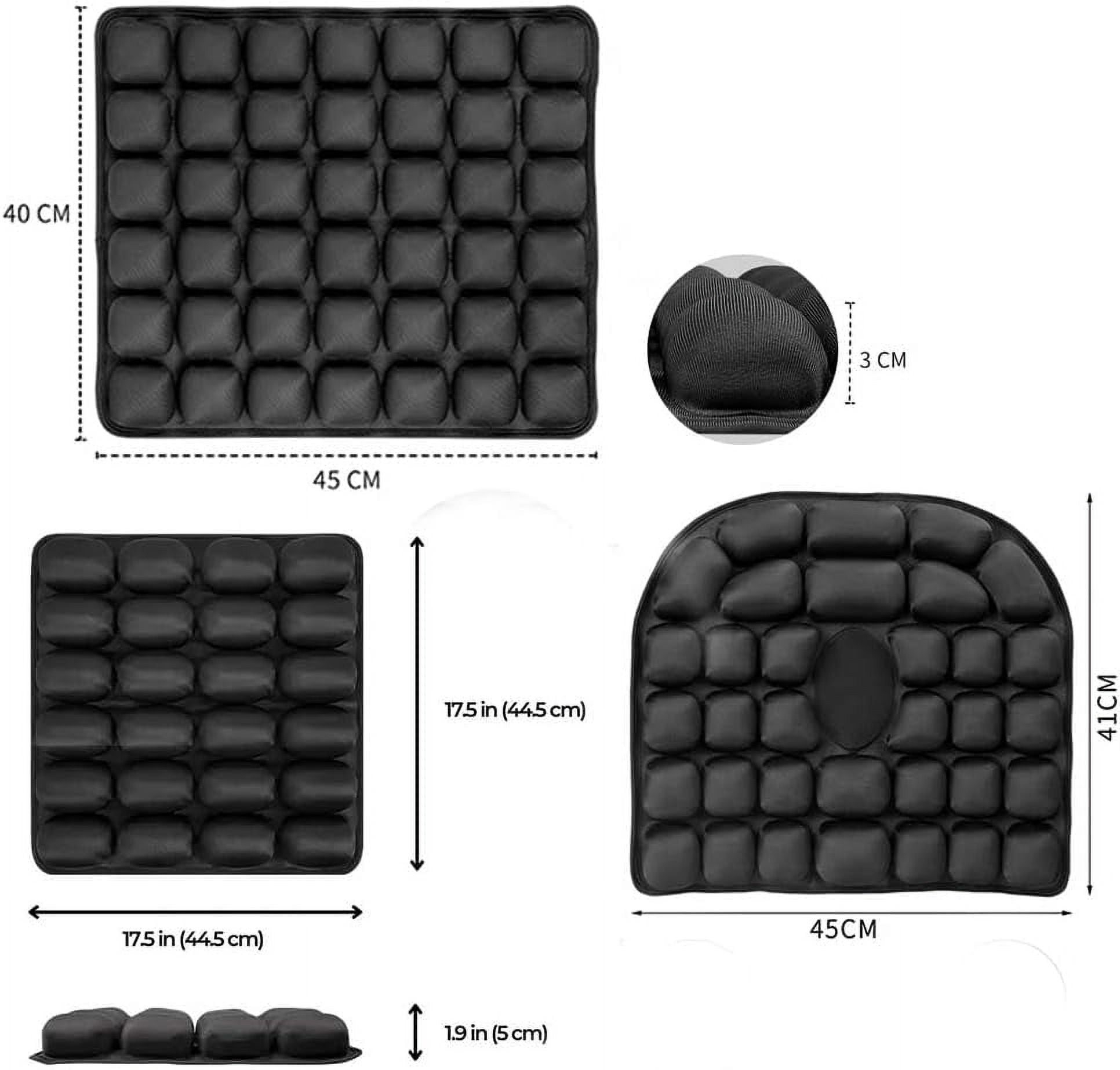 Sondur Travel Cushion, 3D Air Cell Seat Cushion, Seat Cushion for Travel, Comfortable Travel Air Seat Cushion for Car Seat, Office Chair, Wheelchair, Bed Sore (1pcs -B)