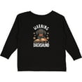 thumbnail image 3 of Inktastic Protected by a Dachshund Dog Boys or Girls Long Sleeve Toddler T-Shirt, 3 of 5