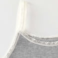 thumbnail image 6 of Miluxas Girl Tank Tops Sleeveless Scoop Neck Spaghetti Strap Crop Cami Shirt Teen Girls Summer Coastal Top Gray 3-4 Years, 6 of 6