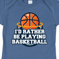 thumbnail image 4 of Inktastic I'd Rather Be Playing Basketball Boys or Girls Baby Bodysuit, 4 of 5