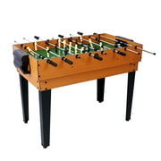5-in-1 Multi-Game Table for Home - Billiards, Foosball, Ping Pong, Push Hockey & Basketball,All-in-One Indoor Sports Center for Family Game Room