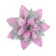 thumbnail image 3 of 5/10 piezas de flores navideñas grandes con purpurina de 14 cm para colgar en el árbol de Navidad, decoración navideña para el hogar, Año Nuevo, Navidad, 3 of 5