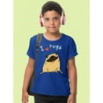 thumbnail image 2 of I Love Pugs T-Shirt Juniors -Image by Shutterstock,  x-Small, 2 of 4