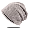 thumbnail image 1 of Gorro de punto holgado para mujer, gorro de lana tejido con calavera, suave y cálido para invierno, 1 of 6