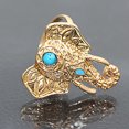thumbnail image 4 of 8pcs Bohemian Style Women Decoration Alloy Ring Set Jewelry Accessory (Gold), 4 of 8