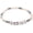 Blue, variant on Inspired Beaded Stretch Bracelets for Women Cute Family Lover Letter Crystal Pink Blue, Style L5939