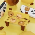 thumbnail image 5 of PlayVital Joystick Caps for Nintendo Switch, Thumbstick Caps for Switch Lite, Analog Cover for Switch OLED Joycon Thumb Grip Caps for Switch & Switch Lite & Switch OLED - Cozy Bear, 5 of 7